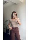 Kısa Kol Oysh Kayık Yaka Bluzler