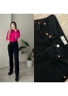 Siyah Straight Jean