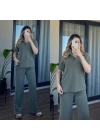 Oysh Polo Yaka Modal Takım Yeşil