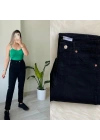 Siyah Mom Jean
