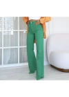 Yeşil Straight Jean