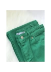 Yeşil Straight Jean