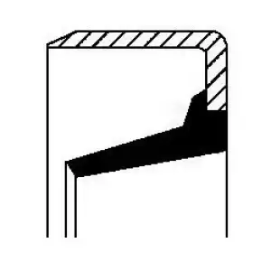CORTECO Şanzıman Keçesi (8x14x4) - VW Grubu (VW/Audi/Seat/Skoda) 82020437