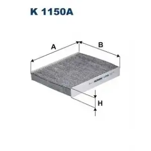 FILTRON Polen Filtresi (Karbonlu) (K 1150A) - Ford