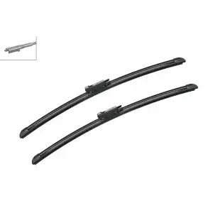 BOSCH Silecek Süpürgesi Ön Takım (500 / 500 MM Takım Yeni Tip) - Renault / Dacia 3397118922