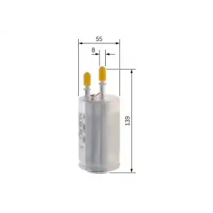 BOSCH Yakıt Filtresi (F026403014) - Volvo
