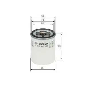 BOSCH Yağ Filtresi (FWD) - Ford F026407245