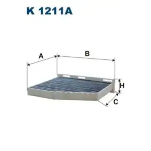 FILTRON Polen Filtresi (Sagdan Direksiyonlu Araçlar için) - VW Grubu (VW/Audi/Seat/Skoda) K 1211A