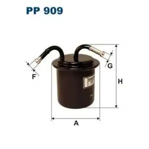 FILTRON Yakıt Filtresi (PP 909) - Japon Araçları