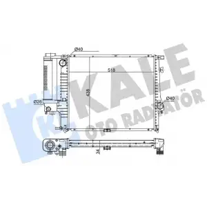 KALE Su Radyatörü (348800) - BMW / Mini