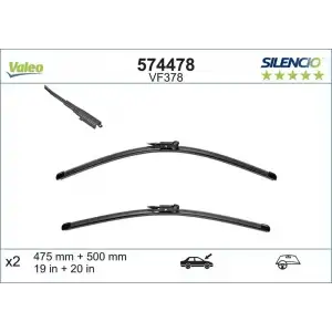 VALEO Silecek Süpürgesi Ön Takım (574478) - BMW / Mini