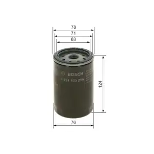 BOSCH Yağ Filtresi ((C601-14-302) Uzun Tip) - Ford 0451103259