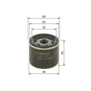 BOSCH Yağ Filtresi (Atom) - Renault / Dacia 0451104025