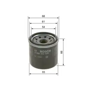 BOSCH Yağ Filtresi (0986452058) - Opel
