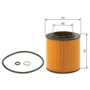 BOSCH Yağ Filtresi (OX 387d) - BMW / Mini 09864B7019