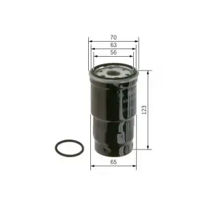 BOSCH Yakıt Filtresi (0986TF0166) - Japon Araçları
