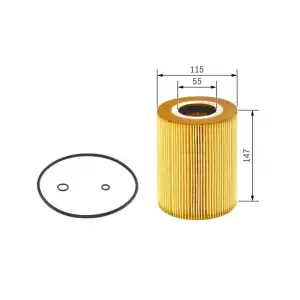 BOSCH Yağ Filtresi (Filtre Elemanı) (1457429137) - Ağır Vasıta