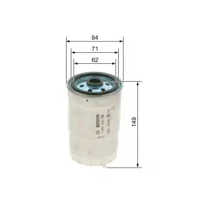BOSCH Yakıt Filtresi (1457434106) - Fiat / Alfa / Lancia
