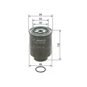BOSCH Yakıt Filtresi (1457434438) - Japon Araçları