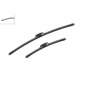BOSCH Silecek Süpürgesi Ön Takım (650 / 400 MM) (3397007422) - Peugeot / Citroën / DS