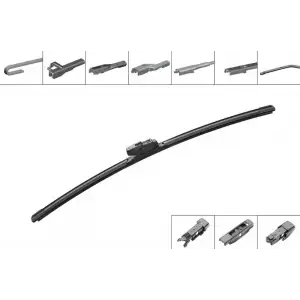 BOSCH Silecek Süpürgesi Ön (MUZ Tip - Tekli Silecek - [ 550 MM ] Aeroeco ( 3 Apartli )) - Fiat / Alfa / Lancia 3397015581