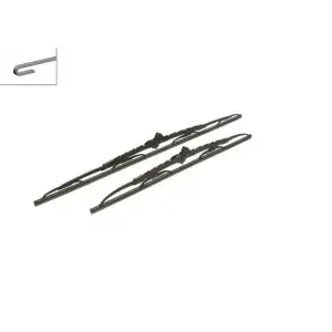 BOSCH Silecek Süpürgesi Ön Takım (Twin Silecek Seti - [ 650 / 500 MM ]) 3397118202