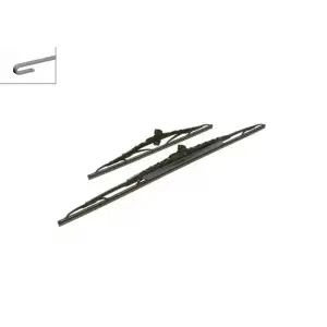 BOSCH Silecek Süpürgesi Ön Takım (MUZ Tipi (Takım) 650 / 400 MM) - Kore Araçları (Hyundai/Kia) 3397118325