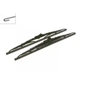 BOSCH Silecek Süpürgesi Ön Takım (Twin Rüzgarlikli Silecek Seti - [ 450 / 450 MM ]) 3397118506