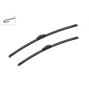 BOSCH Silecek Süpürgesi Ön Takım (( 650 / 575 MM ) Takım Yeni Tip) - Renault / Dacia 3397118991