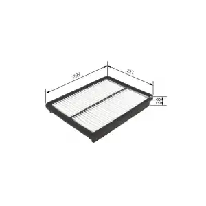 BOSCH Hava Filtresi (F026400448) - Kore Araçları (Hyundai/Kia)