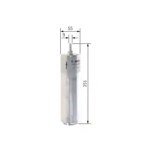 BOSCH Yakıt Filtresi (KL 579d-h337wk) - BMW / Mini F026402085