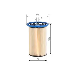 BOSCH Yakıt Filtresi (E424kp / Kx342) - VW Grubu (VW/Audi/Seat/Skoda) F026402809