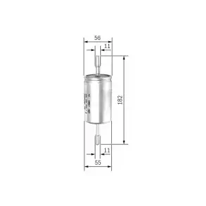 BOSCH Yakıt Filtresi (1465018) - Ford F026403009