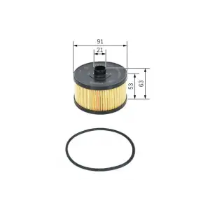 BOSCH Yağ Filtresi (F026407231) - Renault / Dacia