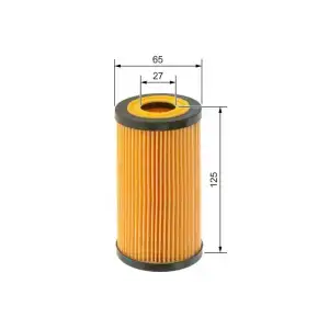 BOSCH Yağ Filtresi (Ox1076d / E219hd330) - VW Grubu (VW/Audi/Seat/Skoda) F026407270