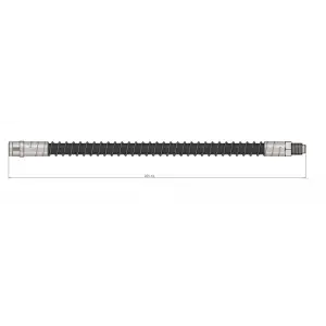 CAVO Fren Hortumu Arka (255 MM) - Mercedes-Benz CAVO C900 404A