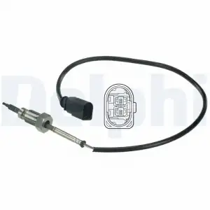 DELPHI Egzoz Sıcaklık Sensörü (Katalitik Konvektör Öncesi) - VW Grubu (VW/Audi/Seat/Skoda) DEL TS30039