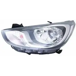 DEPO Far Sol (Motoru Üzerinde / H4/p21w/w5w (Siyah)) - Kore Araçları (Hyundai/Kia) 221-1160LMLDEM2