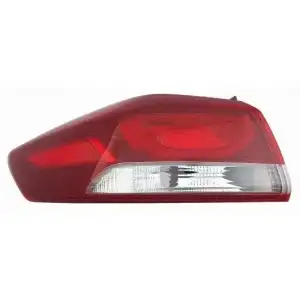 DEPO Stop Lambası Dış Sol (Beyaz-kirmizi - P21/5w/py21w) - Kore Araçları (Hyundai/Kia) 221-1997L-UE