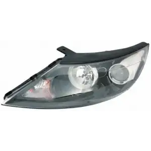 DEPO Far Sol (Ledsiz (Motoru Üzerinde Degil) / H7/h7/py21w/w5w (Siyah)) - Kore Araçları (Hyundai/Kia) 223-1139L-LDEM2