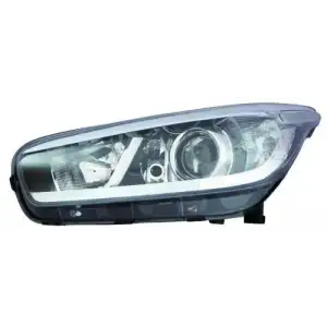 DEPO Far Sol (Elektrikli - Siyah - Motorlu - H7/h7/h7/py21w/5w - Far Seviye Ayarlamali Ve Vira) - Kore Araçları (Hyundai/Kia) 223-1149LMLEMN2