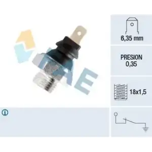 FAE Yağ Basınç Müşürü (Turbo Hortumuna Takilan) - Renault / Dacia FAE 11620