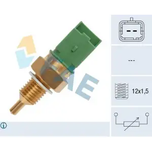 FAE Hararet Müşürü (Yesil Çift Fişli) - Peugeot / Citroën / DS FAE 33705