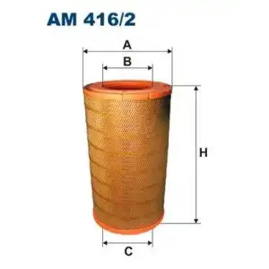 FILTRON Hava Filtresi (Filtre Elemanı) (AM 416/2) - Ağır Vasıta