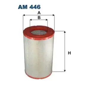 FILTRON Hava Filtresi (Filtre Elemanı) (AM 446) - Ağır Vasıta
