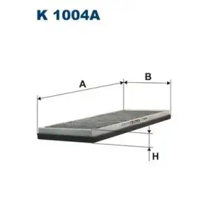 FILTRON Polen Filtresi (Lak45 / Ahc119 (Karbonlu)) - VW Grubu (VW/Audi/Seat/Skoda) K 1004A