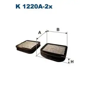 FILTRON Polen Filtresi (Karbonlu) (K 1220A-2x) - Mercedes-Benz