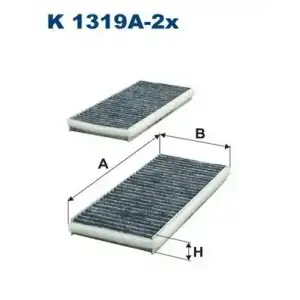 FILTRON Polen Filtresi (Karbon) (K 1319A-2X) - Japon Araçları