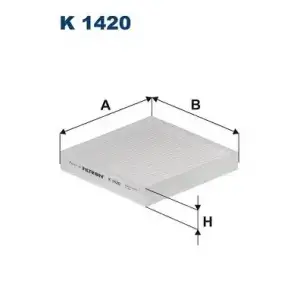 FILTRON Polen Filtresi (K 1420) - Kore Araçları (Hyundai/Kia)