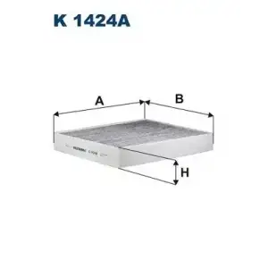FILTRON Polen Filtresi (Karbonlu / Jx6a 18d483 DA) - Ford K 1424A